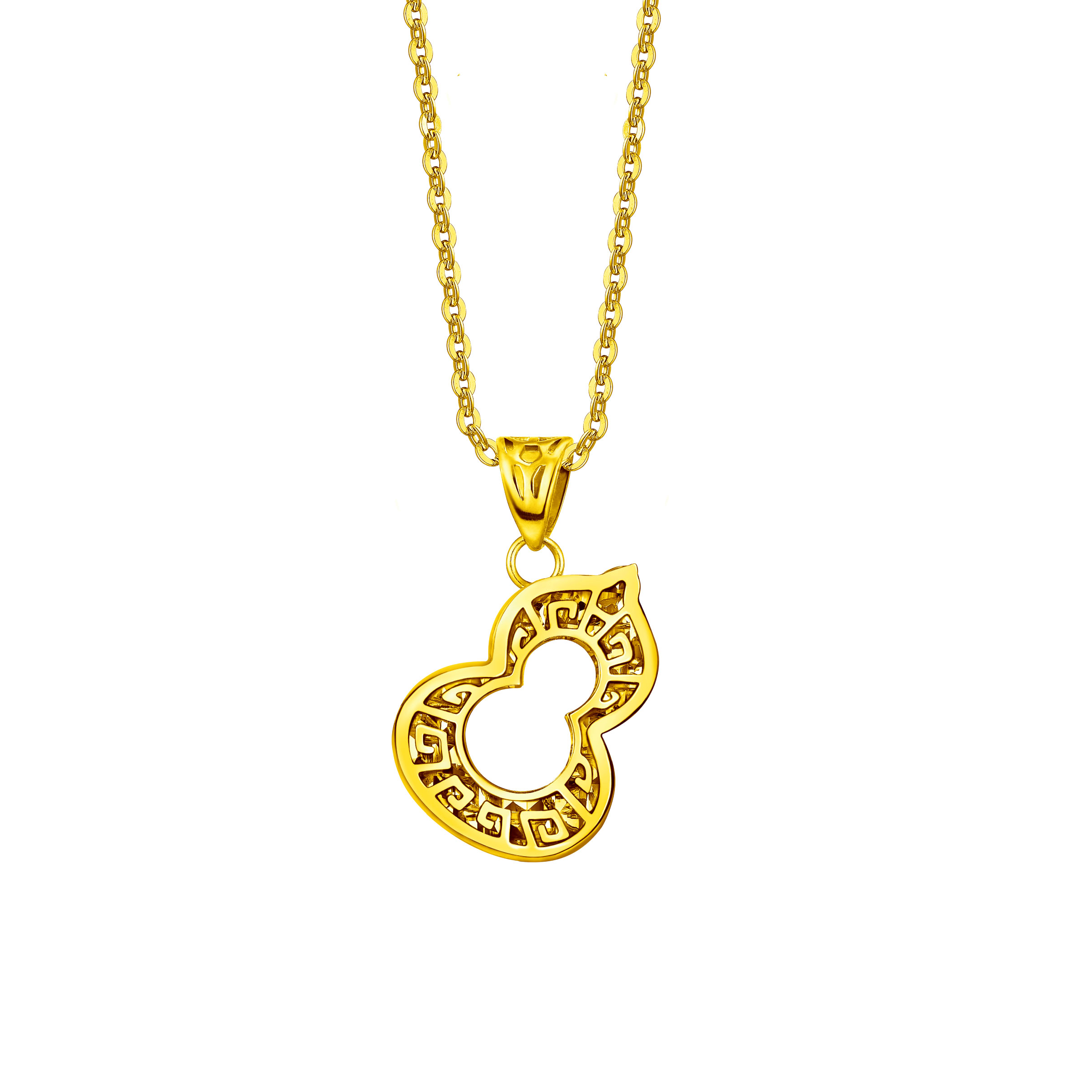 Goldstyle "Gourd" Gold Pendant