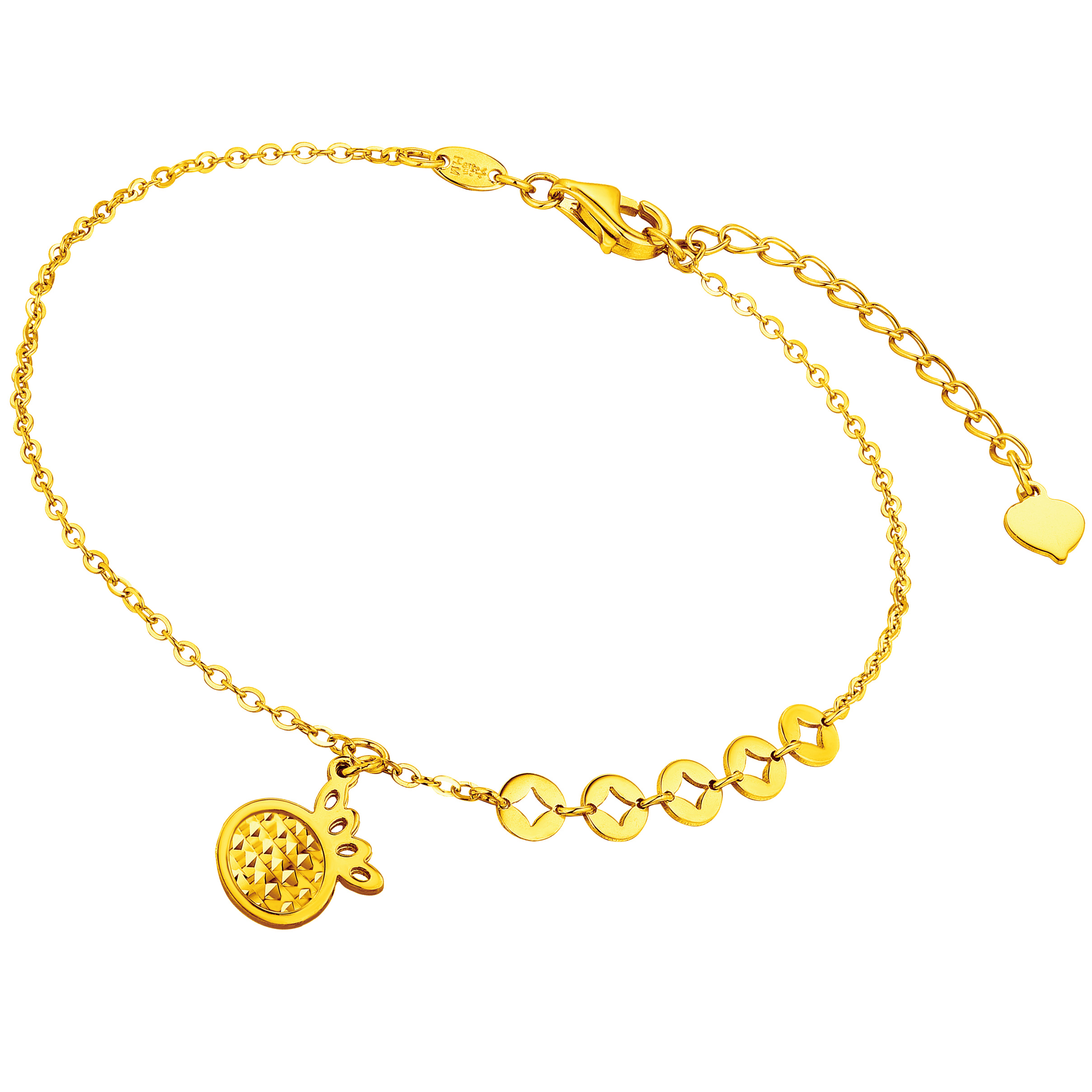 Goldstyle "Pineapple" Gold Bracelet 