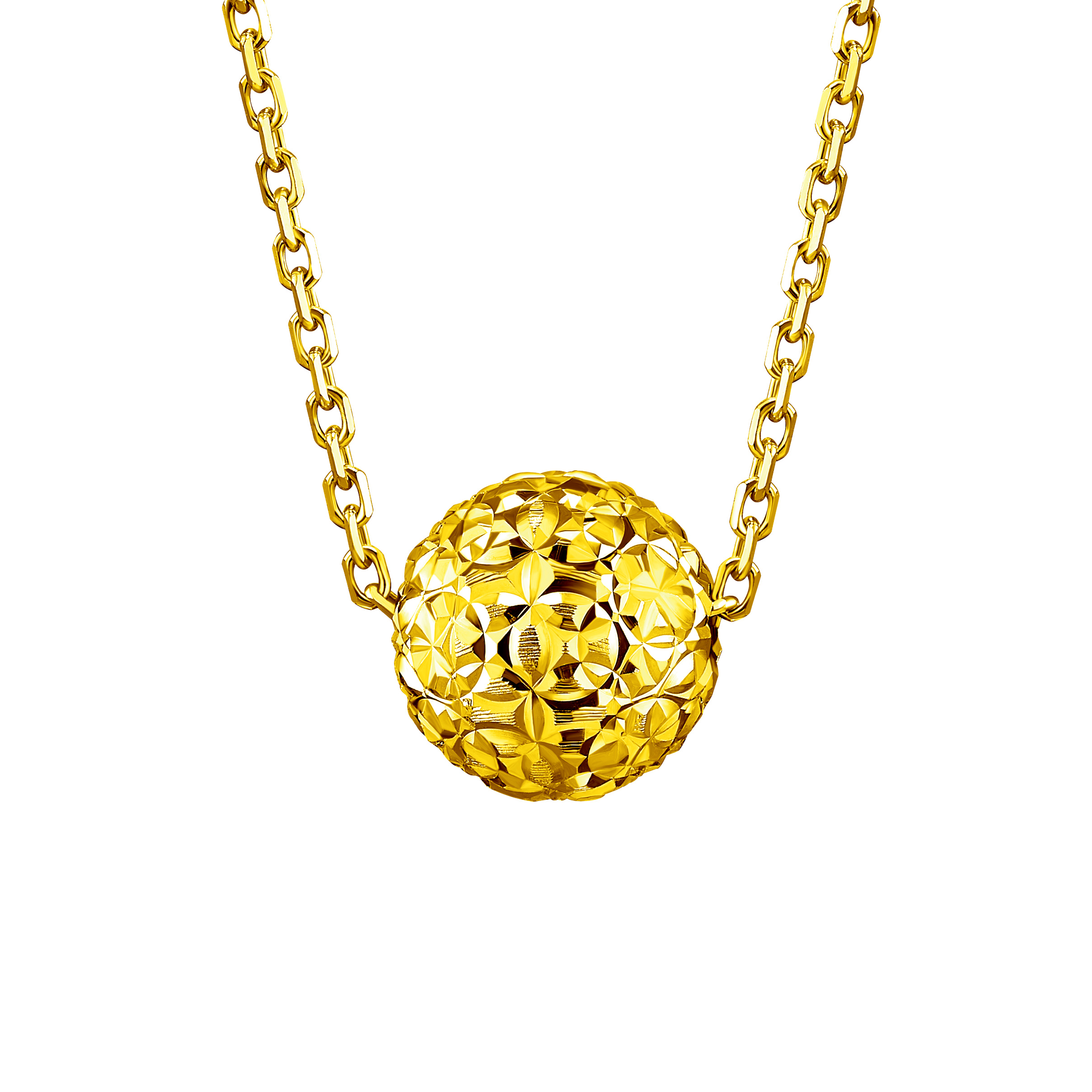 Goldstyle "Therapeutic Planet" Gold Necklace