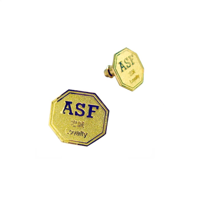 Corporate Gift Gold Pin